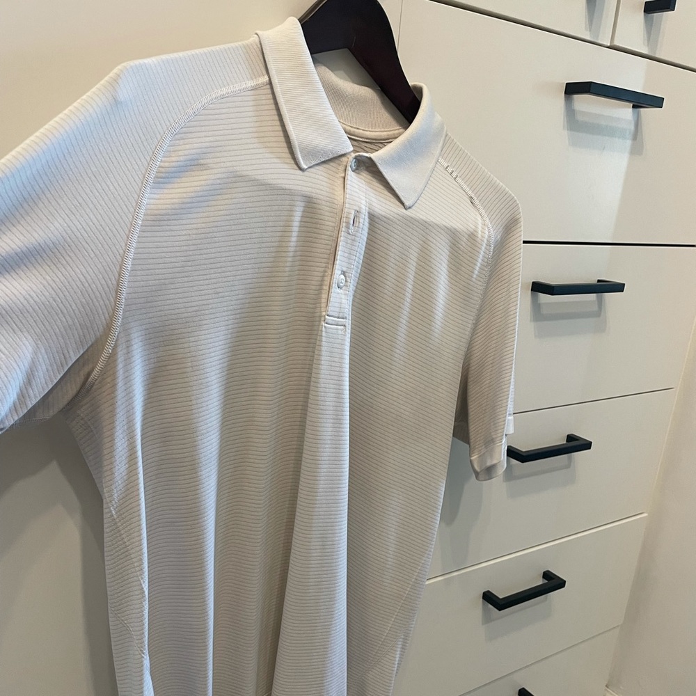 Lululemon men's polo size large white